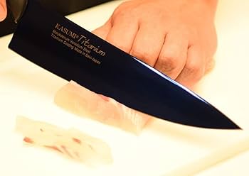 Amazon｜スミカマ 霞 KASUMI 包丁 チタンコーティング 剣型包丁